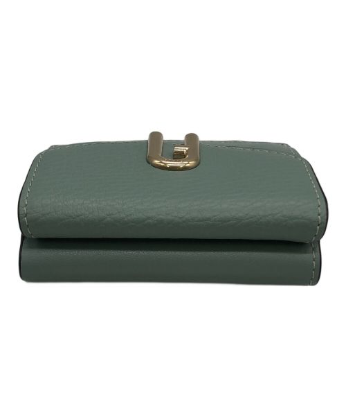 FURLA（フルラ）FURLA (フルラ) コンパクトウォレット グリーンの古着・服飾アイテム