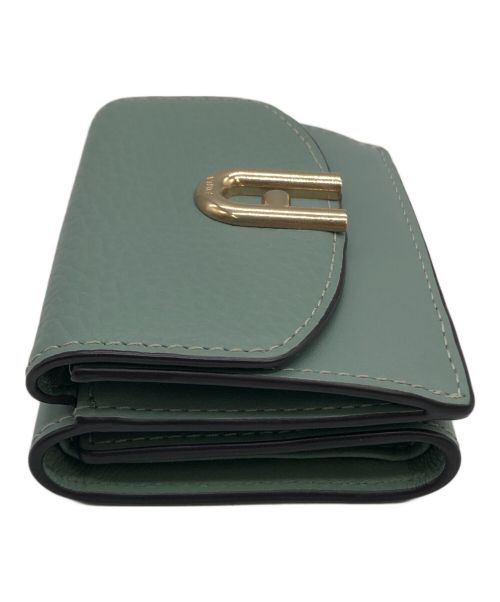 FURLA（フルラ）FURLA (フルラ) コンパクトウォレット グリーンの古着・服飾アイテム