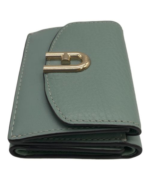FURLA（フルラ）FURLA (フルラ) コンパクトウォレット グリーンの古着・服飾アイテム