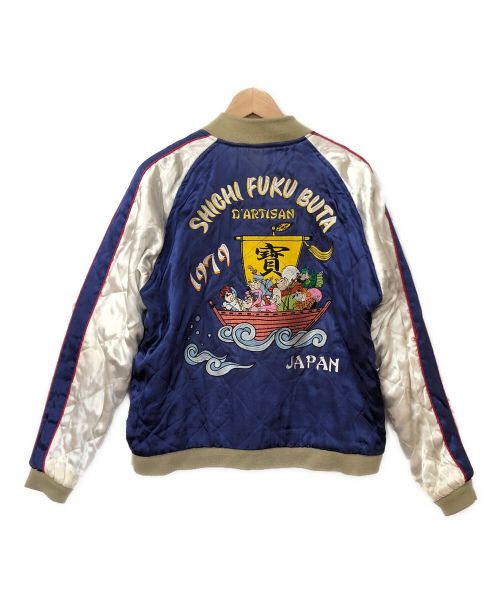 STUDIO D'ARTISAN（ステュディオダルチザン）STUDIO D'ARTISAN (ステュディオダルチザン) 七福豚 リバーシブルスカジャン サイズ:Lの古着・服飾アイテム