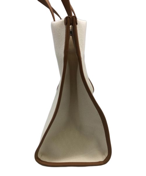 LACOSTE（ラコステ）LACOSTE (ラコステ) トートバッグ アイボリーの古着・服飾アイテム