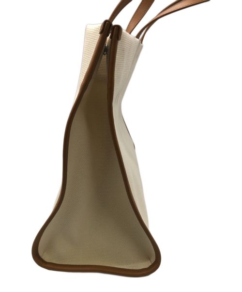 LACOSTE（ラコステ）LACOSTE (ラコステ) トートバッグ アイボリーの古着・服飾アイテム