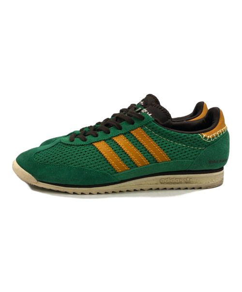 adidas Originals（アディダスオリジナル）adidas Originals (アディダスオリジナル) WALES BONNER (ウェールズボナー) スニーカー グリーン サイズ:28の古着・服飾アイテム