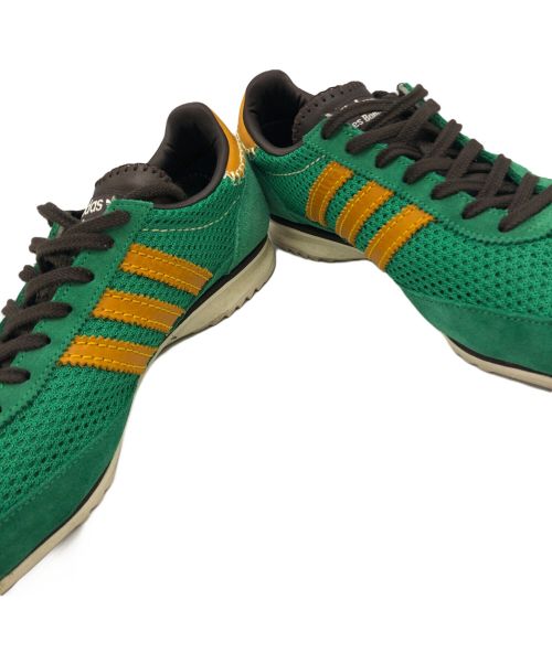 adidas Originals（アディダスオリジナル）adidas Originals (アディダスオリジナル) WALES BONNER (ウェールズボナー) スニーカー グリーン サイズ:28の古着・服飾アイテム