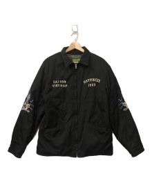 東洋エンタープライズ（トウヨウエンタープライズ）の古着「リバーシブルジャケット」｜ブラック×オリーブ