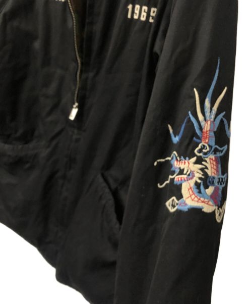 東洋エンタープライズ（トウヨウエンタープライズ）東洋エンタープライズ (トウヨウエンタープライズ) リバーシブルジャケット ブラック×オリーブ サイズ:Lの古着・服飾アイテム