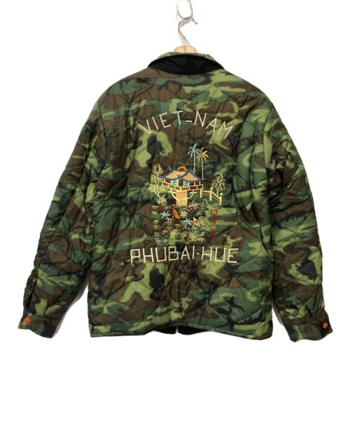 東洋エンタープライズ（トウヨウエンタープライズ）東洋エンタープライズ (トウヨウエンタープライズ) リバーシブルジャケット ブラック×オリーブ サイズ:Lの古着・服飾アイテム