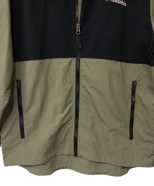 Columbia（コロンビア）Columbia (コロンビア) ヴィッザボナ パス II ジャケット ブラック×オリーブ サイズ:Mの古着・服飾アイテム