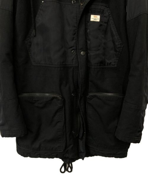 DIESEL（ディーゼル）DIESEL (ディーゼル) 中綿ジャケット ブラック サイズ:Mの古着・服飾アイテム