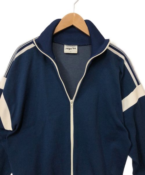 sieger'84（ズィーガー）sieger'84 (ズィーガー) トラックジャケット ネイビー×ホワイト サイズ:g52の古着・服飾アイテム