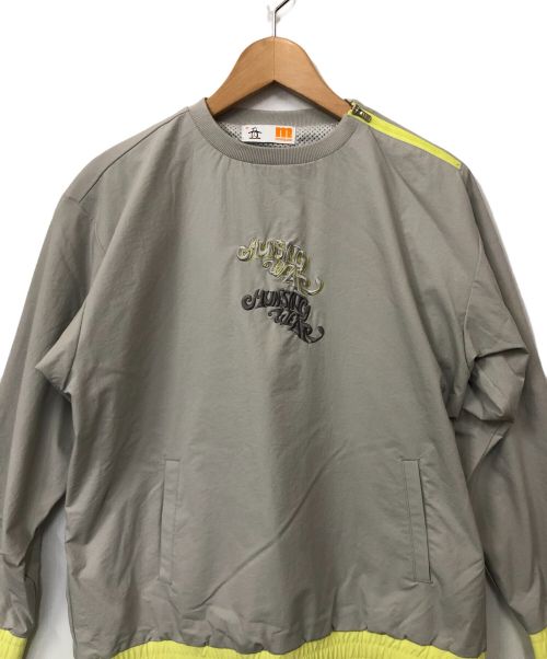 MUNSING WEAR（マンシングウェア）MUNSING WEAR (マンシングウェア) ゴルフウェア(トップス) ライトグレー サイズ:Mの古着・服飾アイテム