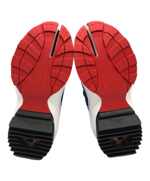 Maison Margiela（メゾンマルジェラ）Maison Margiela (メゾンマルジェラ) ブーツ ブラック×ブルー サイズ:25.5の古着・服飾アイテム