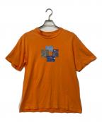 stussyステューシー）の古着「Tシャツ」｜オレンジ
