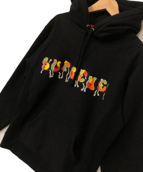 SUPREME（シュプリーム）SUPREME (シュプリーム) プルオーバーパーカー ブラック サイズ:Mの古着・服飾アイテム