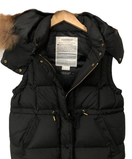 STAMMBAUM（シュタンバウム）STAMMBAUM (シュタンバウム) ダウンベスト ブラック サイズ:XSの古着・服飾アイテム