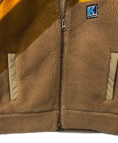 HELLY HANSEN（ヘリーハンセン）HELLY HANSEN (ヘリーハンセン) ボアジャケット ベージュ サイズ:Mの古着・服飾アイテム