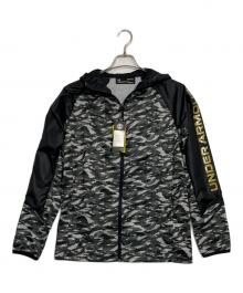 UNDER ARMOUR（アンダーアーマー）の古着「ジップジャケット」｜ブラック