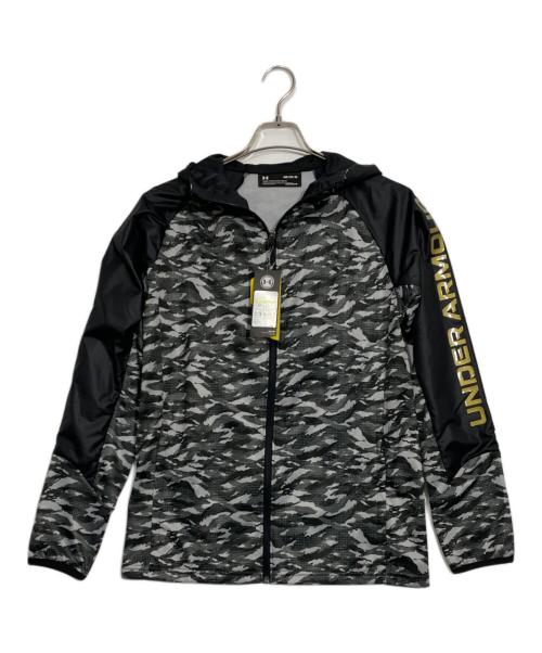 UNDER ARMOUR（アンダーアーマー）UNDER ARMOUR (アンダーアーマー) ジップジャケット ブラック サイズ:Mの古着・服飾アイテム