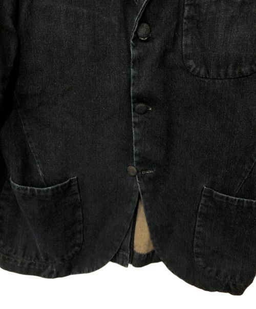 YAMANE（ヤマネ）YAMANE (ヤマネ) デニムテーラードジャケット インディゴ サイズ:40の古着・服飾アイテム