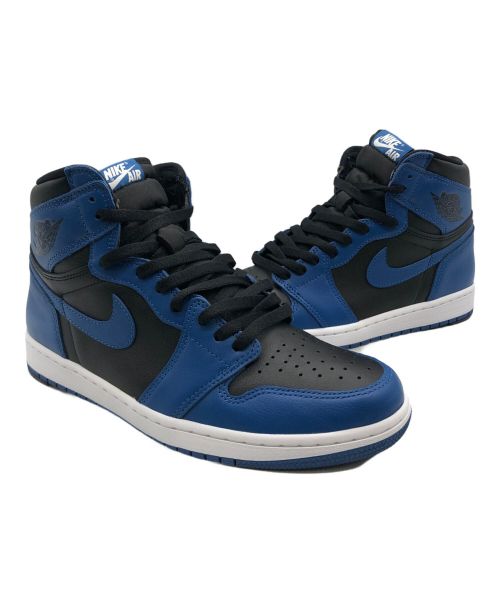 NIKE（ナイキ）NIKE (ナイキ) ハイカットスニーカー ブルー×ブラック サイズ:28の古着・服飾アイテム