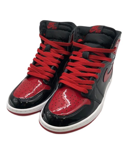 NIKE（ナイキ）NIKE (ナイキ) ハイカットスニーカー ブラック×レッド サイズ:28の古着・服飾アイテム