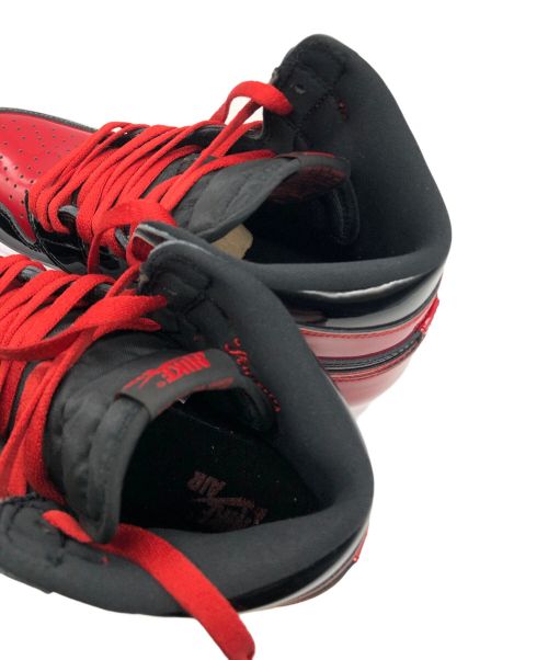 NIKE（ナイキ）NIKE (ナイキ) ハイカットスニーカー ブラック×レッド サイズ:28の古着・服飾アイテム