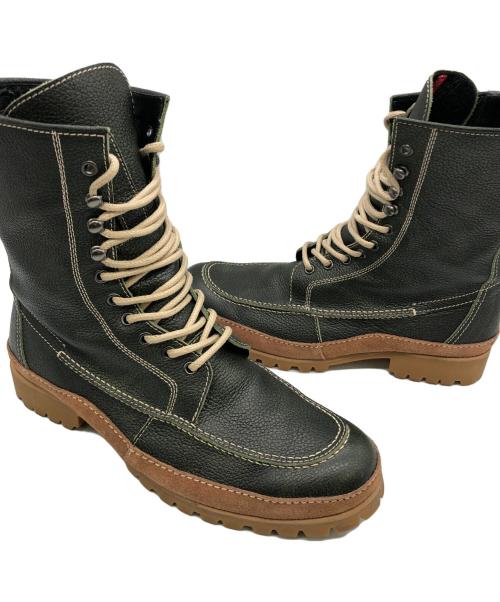 KUSHITANI（クシタニ）KUSHITANI (クシタニ) モカシンブーツ ブラック サイズ:27.5の古着・服飾アイテム