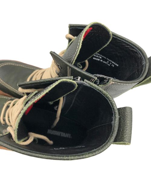 KUSHITANI（クシタニ）KUSHITANI (クシタニ) モカシンブーツ ブラック サイズ:27.5の古着・服飾アイテム