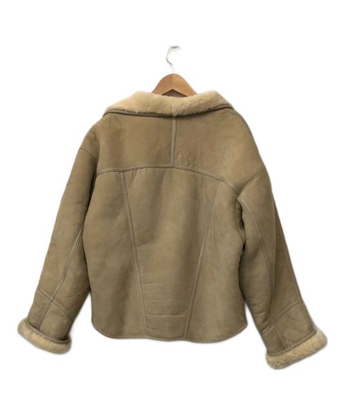 Canterbury（カンタベリー）Canterbury (カンタベリー) ムートンジャケット ベージュ サイズ:36の古着・服飾アイテム