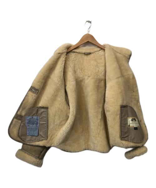 Canterbury（カンタベリー）Canterbury (カンタベリー) ムートンジャケット ベージュ サイズ:36の古着・服飾アイテム