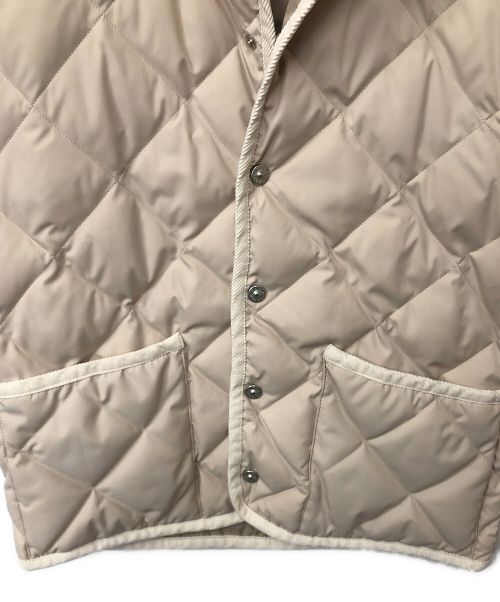 TAION（タイオン）TAION (タイオン) キルティングジャケット ベージュ サイズ:不明の古着・服飾アイテム