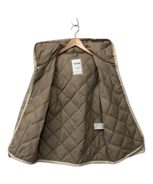 TAION（タイオン）TAION (タイオン) キルティングジャケット ベージュ サイズ:不明の古着・服飾アイテム
