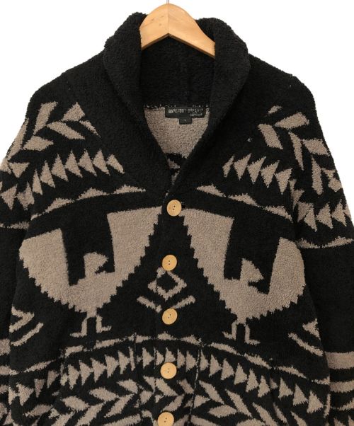 barefoot dreams（ベアフットドリームス）barefoot dreams (ベアフットドリームス) ネイティブショールカラー 長袖 サイズ:Lの古着・服飾アイテム