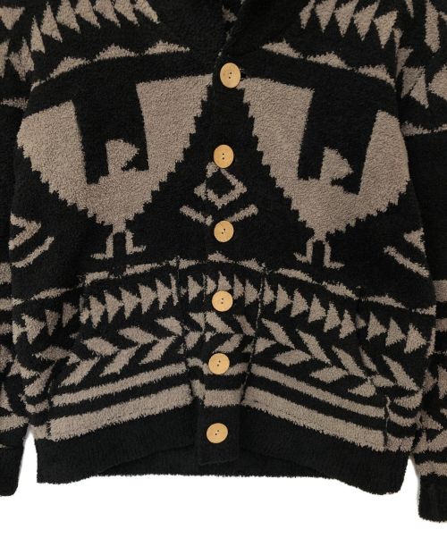 barefoot dreams（ベアフットドリームス）barefoot dreams (ベアフットドリームス) ネイティブショールカラー 長袖 サイズ:Lの古着・服飾アイテム