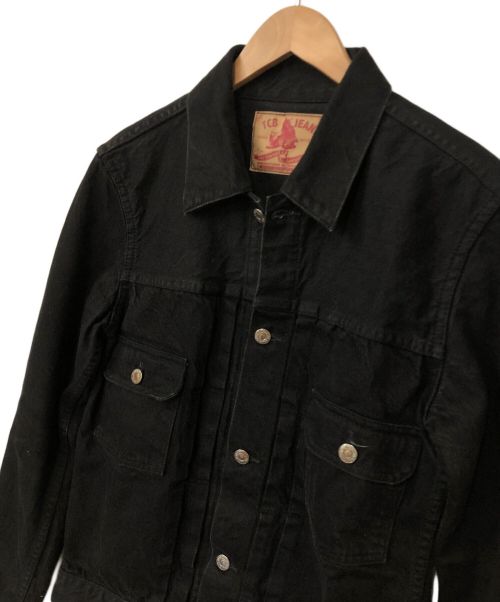 TCB jeans（ティーシービー ジーンズ）TCB jeans (ティーシービー ジーンズ) デニムジャケット ブラック サイズ:40の古着・服飾アイテム