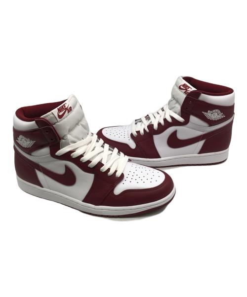 NIKE（ナイキ）NIKE (ナイキ) スニーカー ボルドー×ホワイト サイズ:28の古着・服飾アイテム