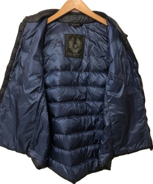 BELSTAFF（ベルスタッフ）BELSTAFF (ベルスタッフ) ダウンベスト ネイビー サイズ:52の古着・服飾アイテム
