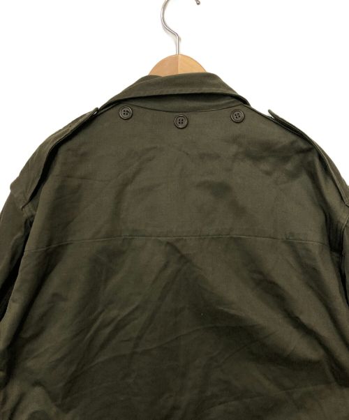 SCECAM（セカム）SCECAM (セカム) ミリタリーコート オリーブ サイズ:Lの古着・服飾アイテム