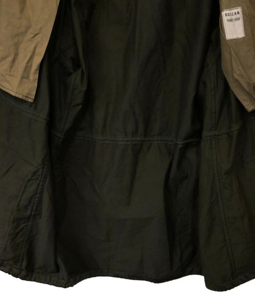 SCECAM（セカム）SCECAM (セカム) ミリタリーコート オリーブ サイズ:Lの古着・服飾アイテム