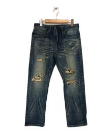 glamb（グラム）の古着「ダメージデニムパンツ」｜インディゴ