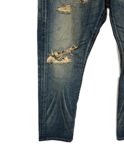 glamb（グラム）glamb (グラム) ダメージデニムパンツ インディゴ サイズ:Mの古着・服飾アイテム