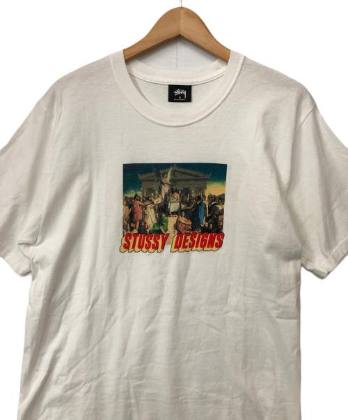 stussy（ステューシー）stussy (ステューシー) Tシャツ ホワイト サイズ:Mの古着・服飾アイテム