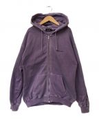 X-LARGEエクストララージ）の古着「ジップパーカー」｜パープル