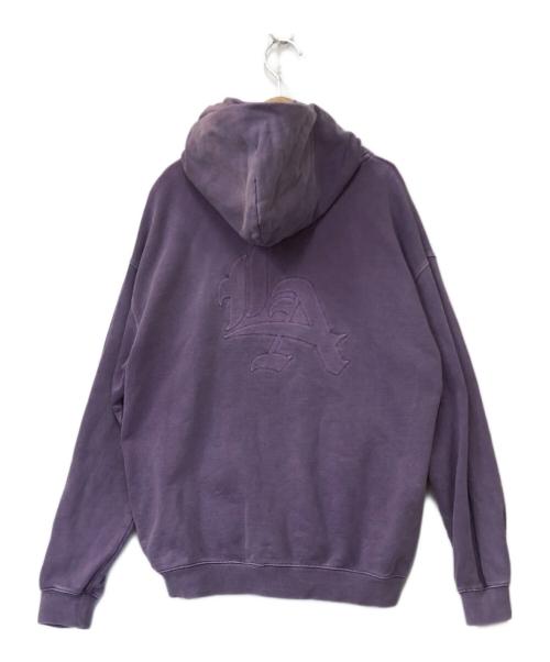 X-LARGE（エクストララージ）X-LARGE (エクストララージ) ジップパーカー パープル サイズ:Mの古着・服飾アイテム