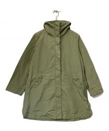 自由区（ジユウク）の古着「フーデットナイロンコート」｜グリーン