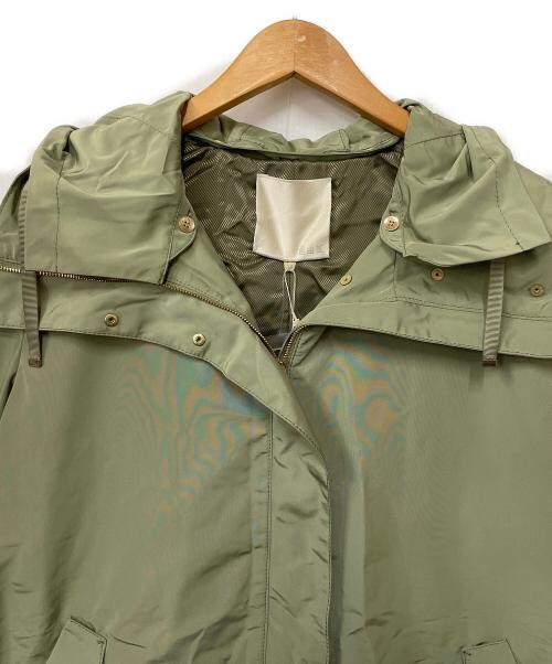 自由区（ジユウク）自由区 (ジユウク) フーデットナイロンコート グリーン サイズ:38 未使用品の古着・服飾アイテム