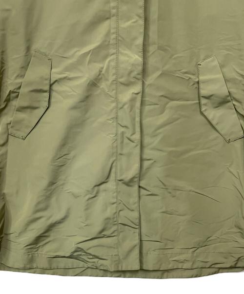 自由区（ジユウク）自由区 (ジユウク) フーデットナイロンコート グリーン サイズ:38 未使用品の古着・服飾アイテム