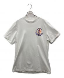 MONCLER（モンクレール）の古着「ロゴTシャツ」｜ホワイト