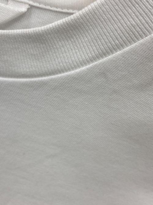 MONCLER（モンクレール）MONCLER (モンクレール) ロゴTシャツ ホワイト サイズ:Mの古着・服飾アイテム