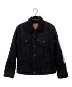 LEVI'S×DISNEYリーバイス×ディズニー）の古着「デニムジャケット」｜ブラック